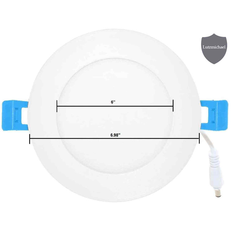 menggutong 6.98'' IC Rated LED Canless Recessed Lighting Kit Wayfair